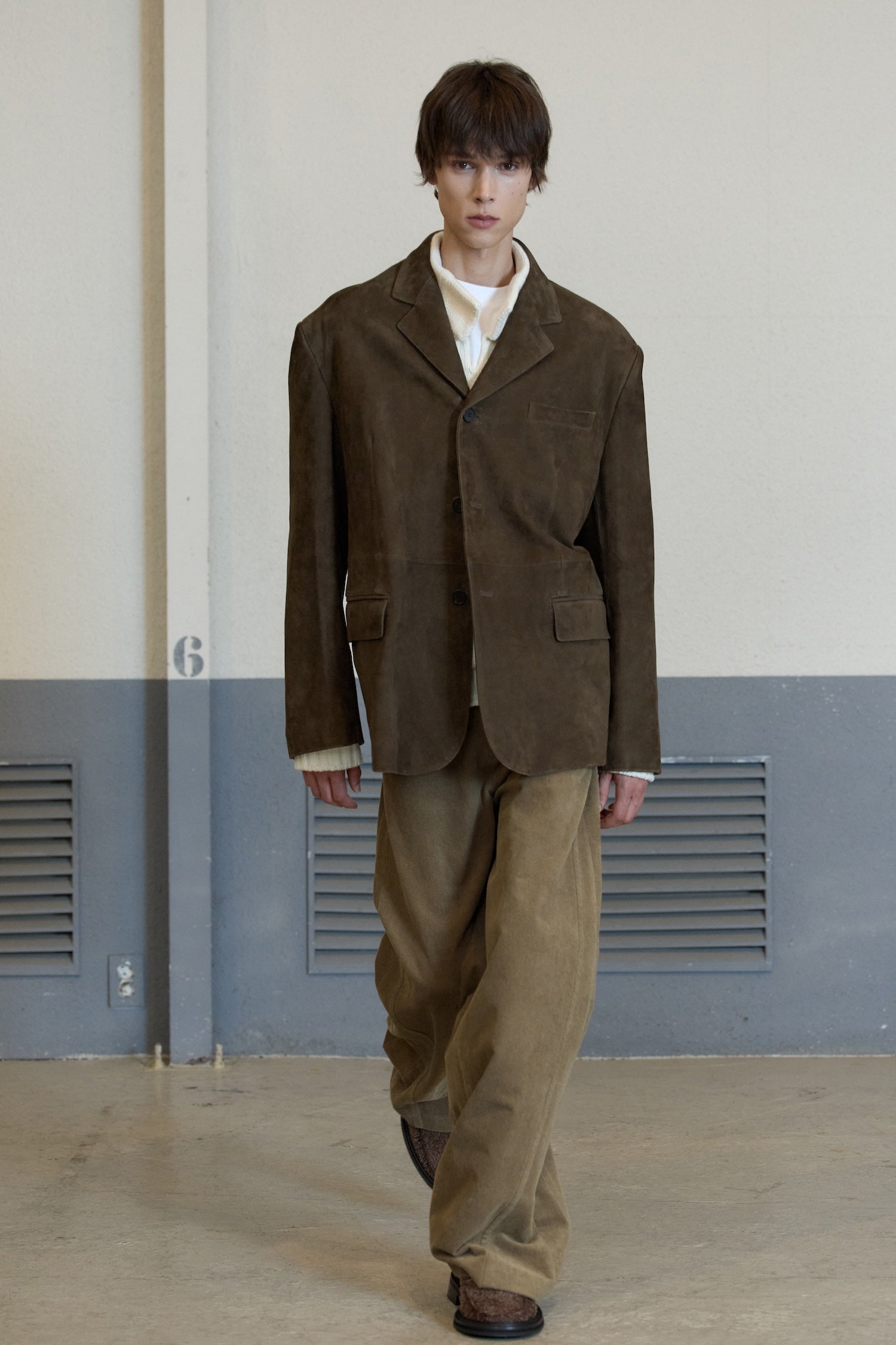 STU - Goat Suede Blazer Brown (OC) product image 14 | TRAB K-Fashion Australia