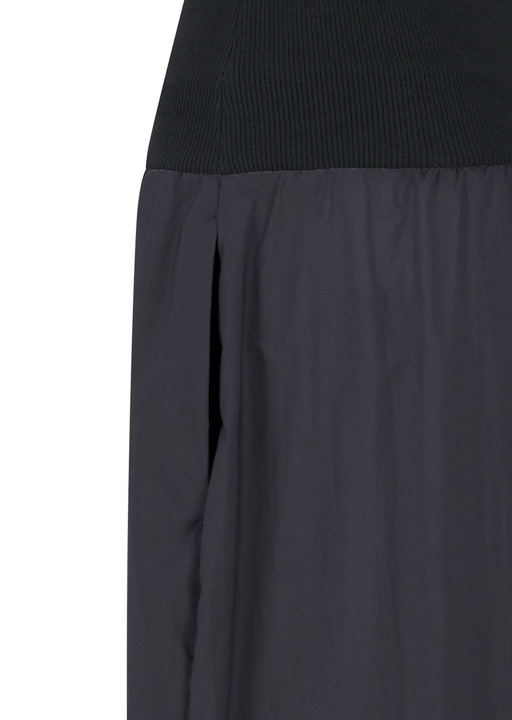 Amomento - Nylon Knit Maxi Dress (Charcoal) product image 10 | TRAB K-Fashion Australia