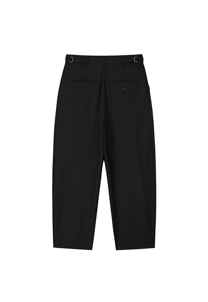 Art if acts - Wool Side Two Tuck Pants (Black) product image 8 | TRAB K-Fashion Australia