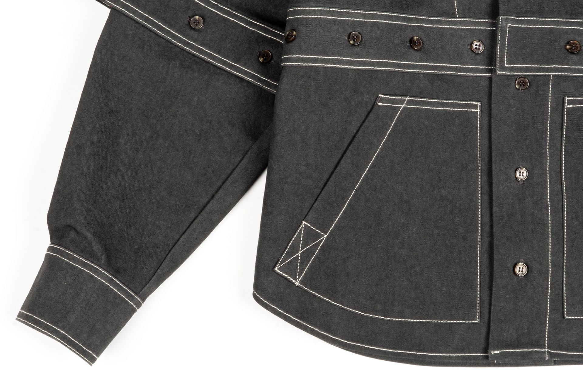 Ioedle - Assembled Jacket That Sparks Imagination (Charcoal) product image 8 | TRAB K-Fashion Australia