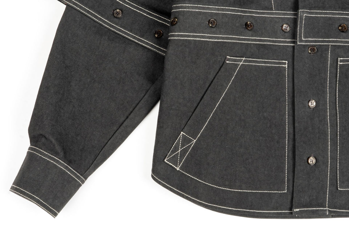 Ioedle - Imagination-Blooming Assembly Jacket (Charcoal) product image 8 | TRAB K-Fashion Australia