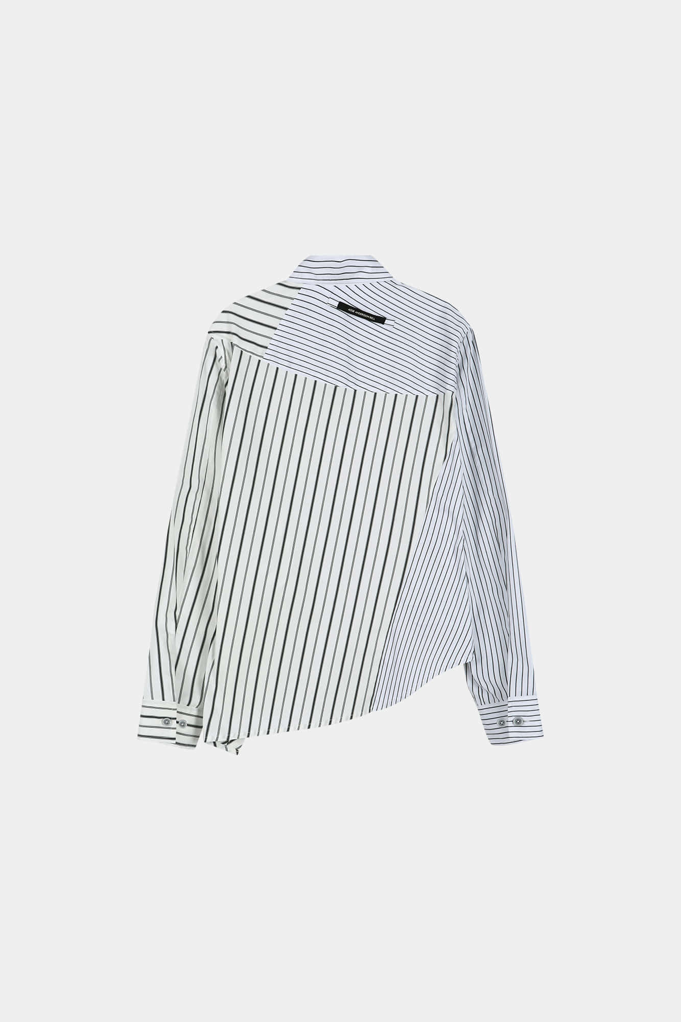 Andersson Bell - Noa Striped Twist-Tuck Shirt (Off-White) product image 12 | TRAB K-Fashion Australia