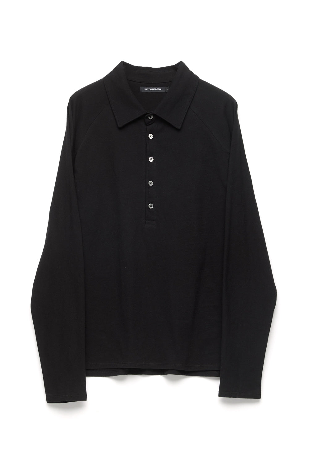 Hatchingroom - Polo Tee (Black) product image 1 | TRAB K-Fashion Australia
