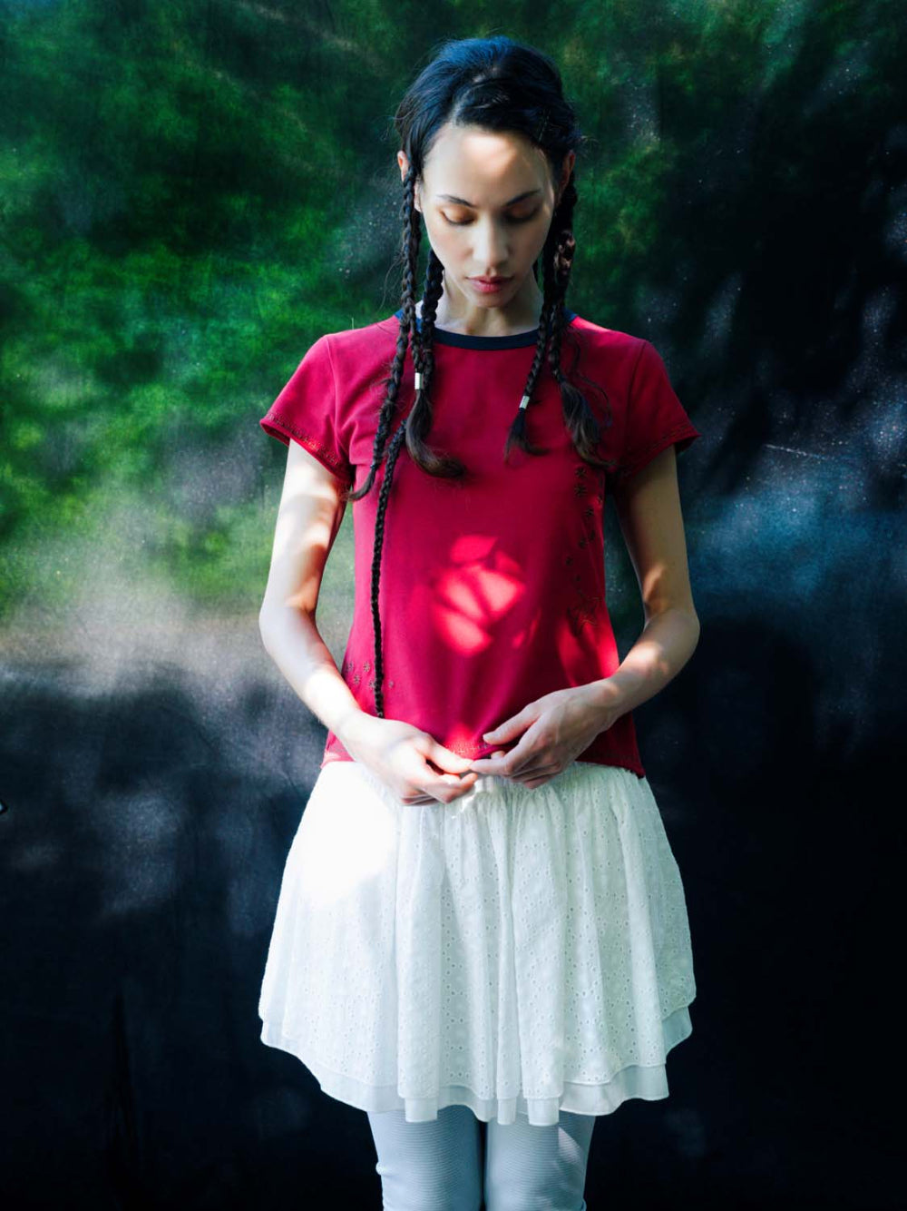Coyseio - Solar T-Shirt (Red) product image 4 | TRAB K-Fashion Australia