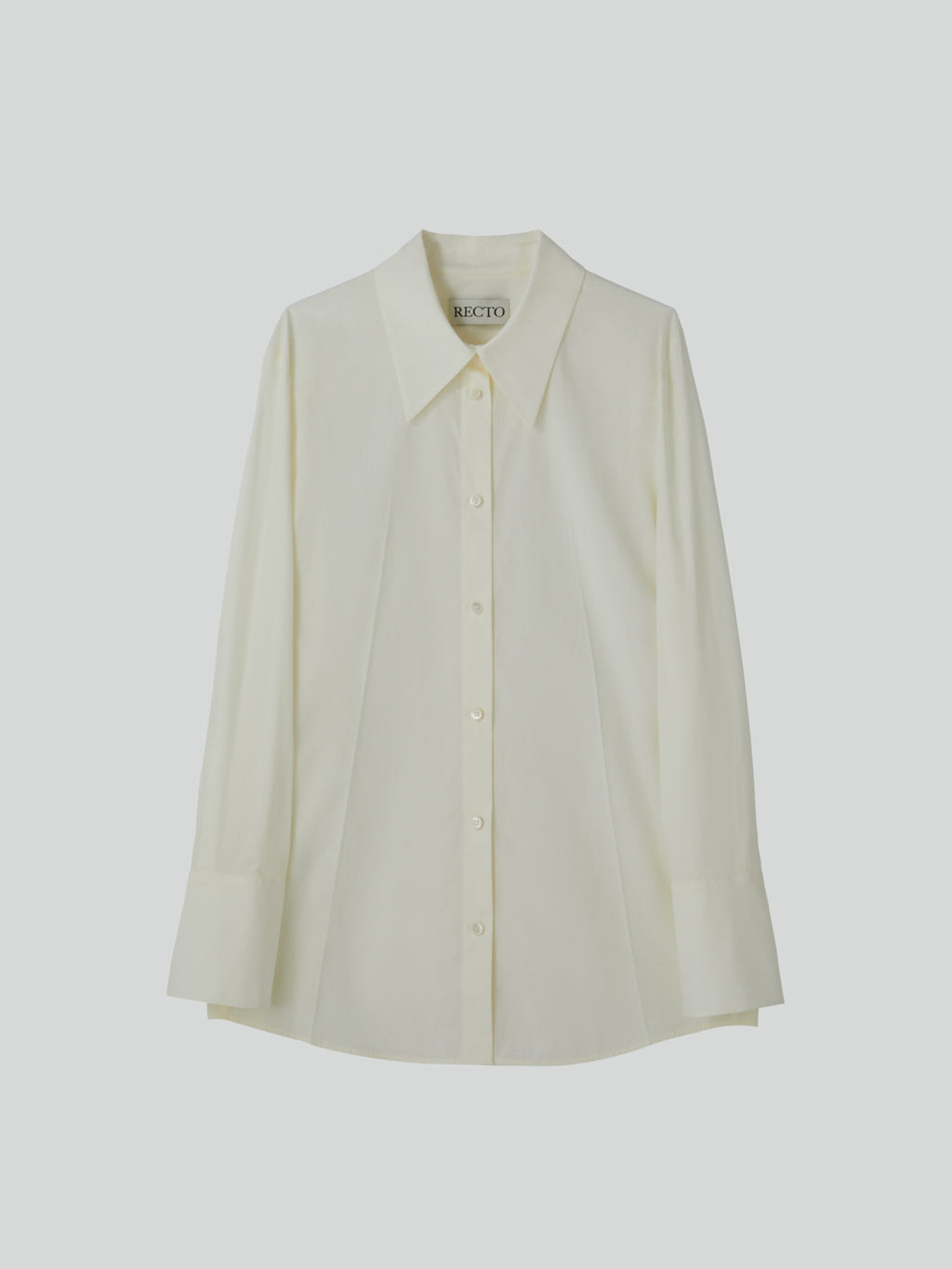 Recto - Pleats Cuffs Point Shirt (Cream) product image 11 | TRAB K-Fashion Australia