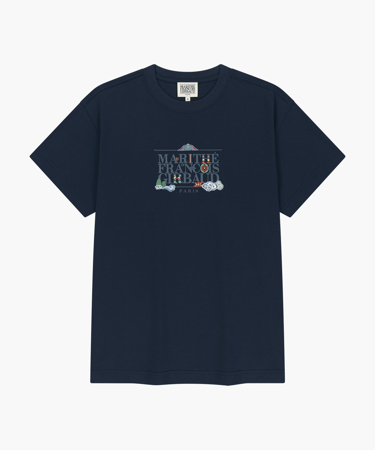 Marithe & Francois Girbaud - Seoul Exclusive Classic Logo Tee (Navy) product image 6 | TRAB K-Fashion Australia