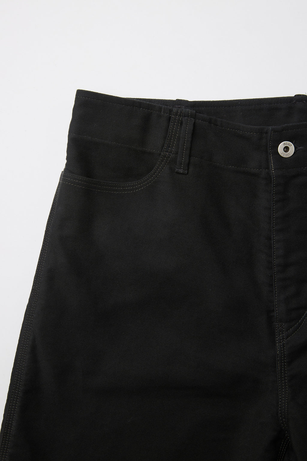 Coor - Deep Curved Jumbo Washed Pants (Washed Black) product image 5 | TRAB K-Fashion Australia