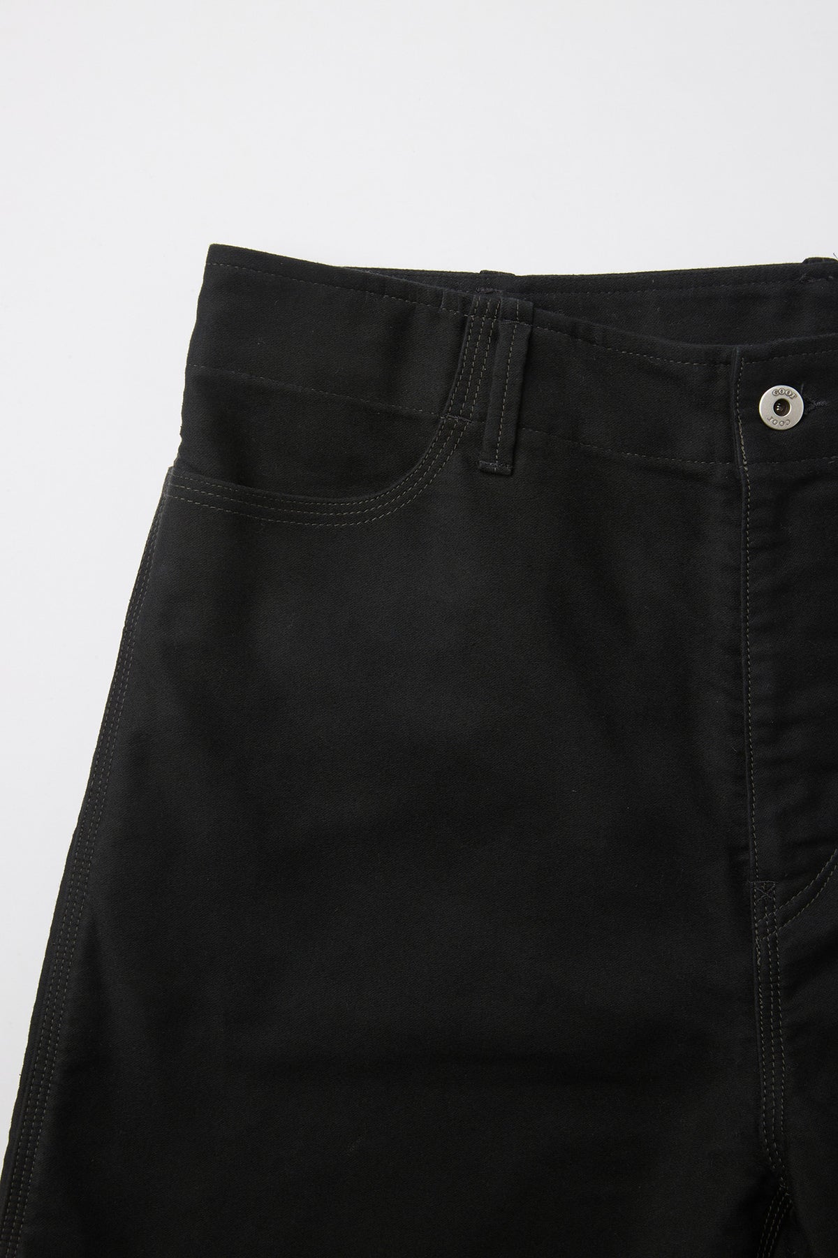 Coor - Deep Curved Jumbo Washed Pants (Washed Black) product image 5 | TRAB K-Fashion Australia