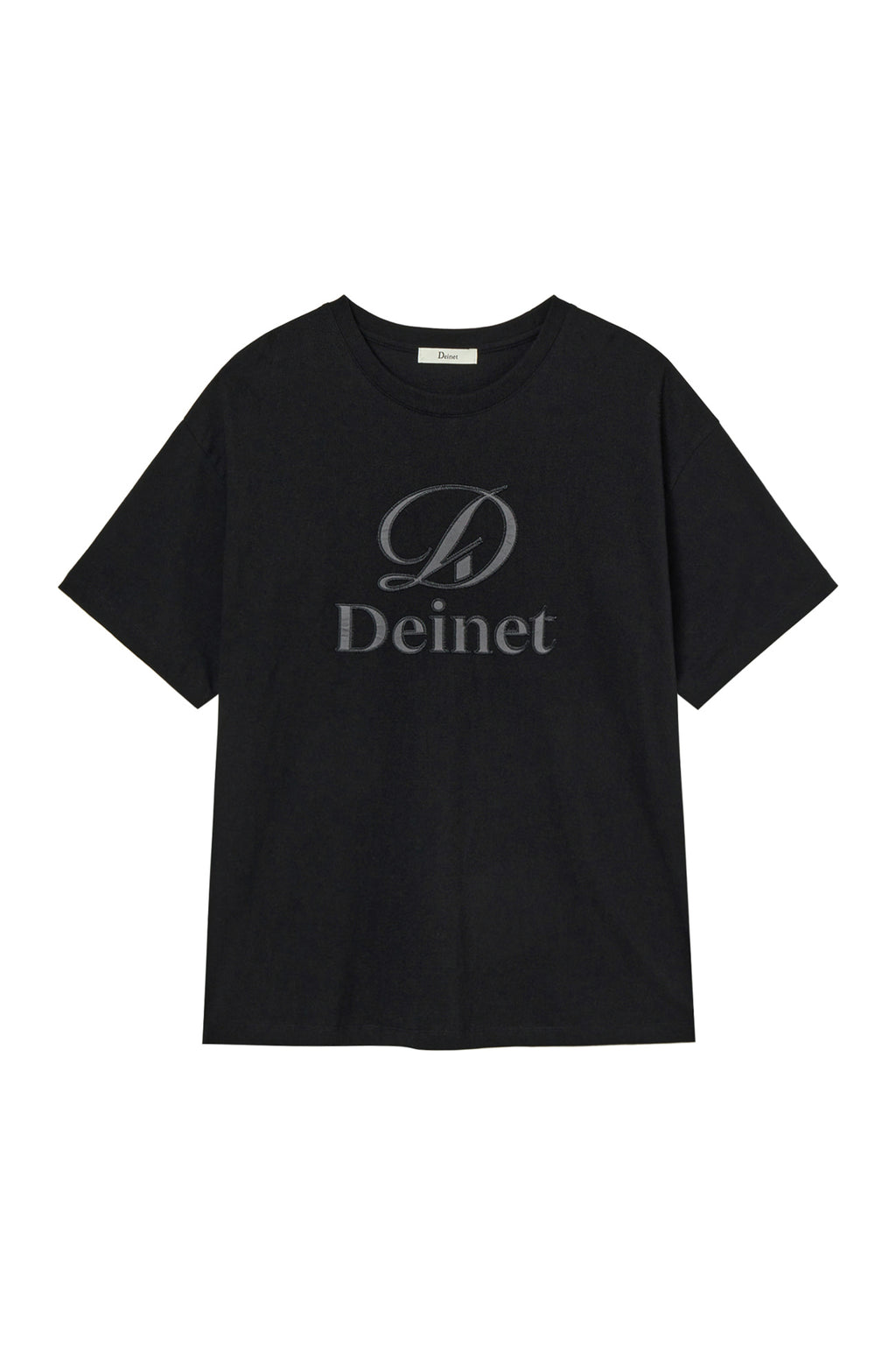 Deinet - Application Stitch T-Shirt (Black) product image 1 | TRAB K-Fashion Australia