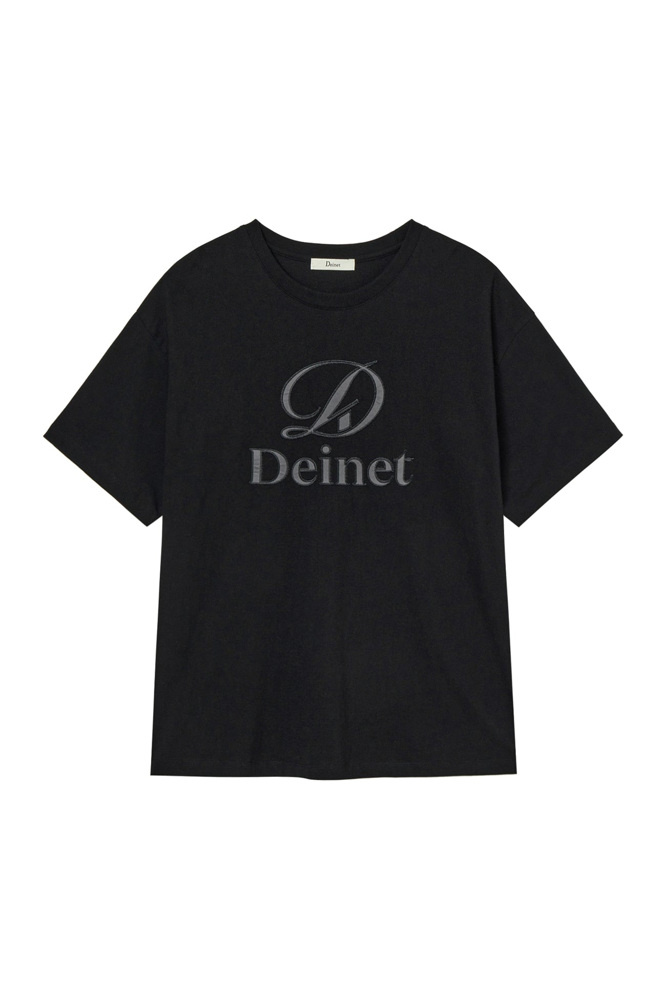 Deinet - Application Stitch T-Shirt (Black) product image 1 | TRAB K-Fashion Australia