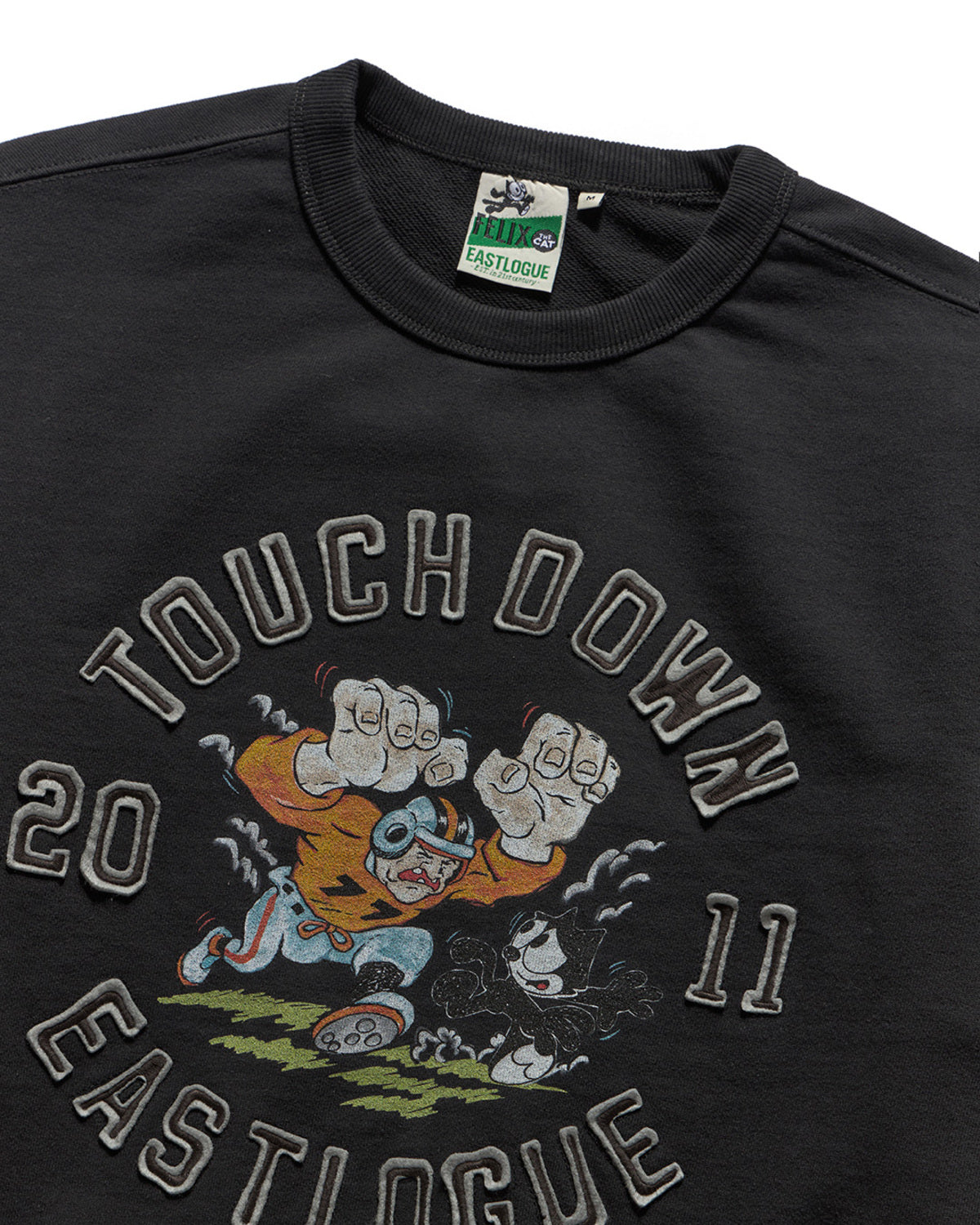 Eastlogue - Felix Breakaway Rugby Sweat Shirt (Black) product image 3 | TRAB K-Fashion Australia