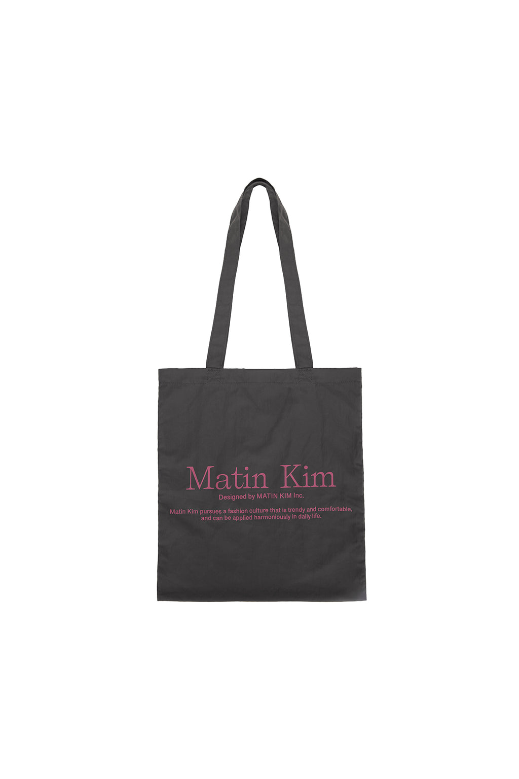 Matin Kim - Matin Poppin Ecobag (Charcoal) product image 1 | TRAB K-Fashion Australia