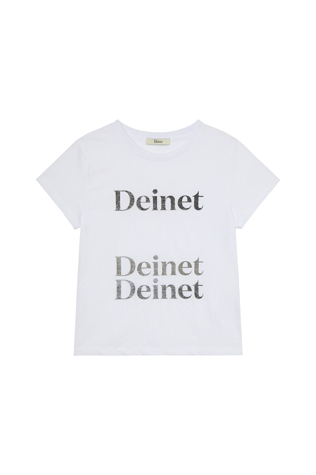 Deinet - Reverse Print T-Shirt (White) product image 1 | TRAB K-Fashion Australia