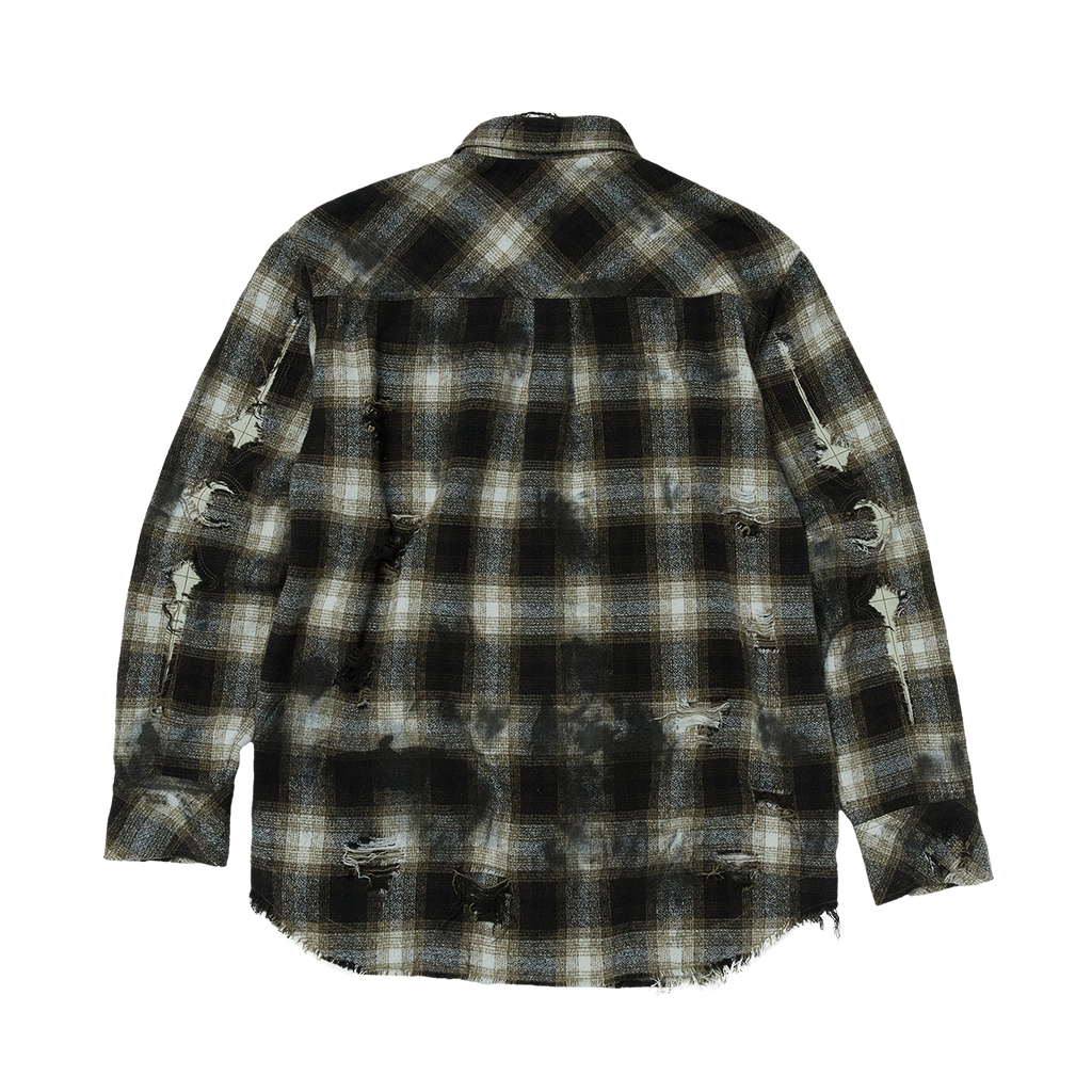 Thug Club - Angels Damaged Shirt (Brown) product image 2 | TRAB K-Fashion Australia