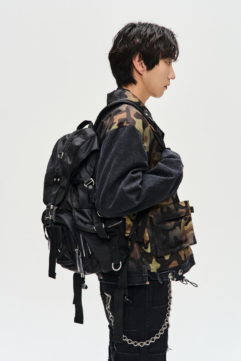 Andersson Bell - Unisex Technical Small Berlin Backpack (Black) product image 5 | TRAB K-Fashion Australia