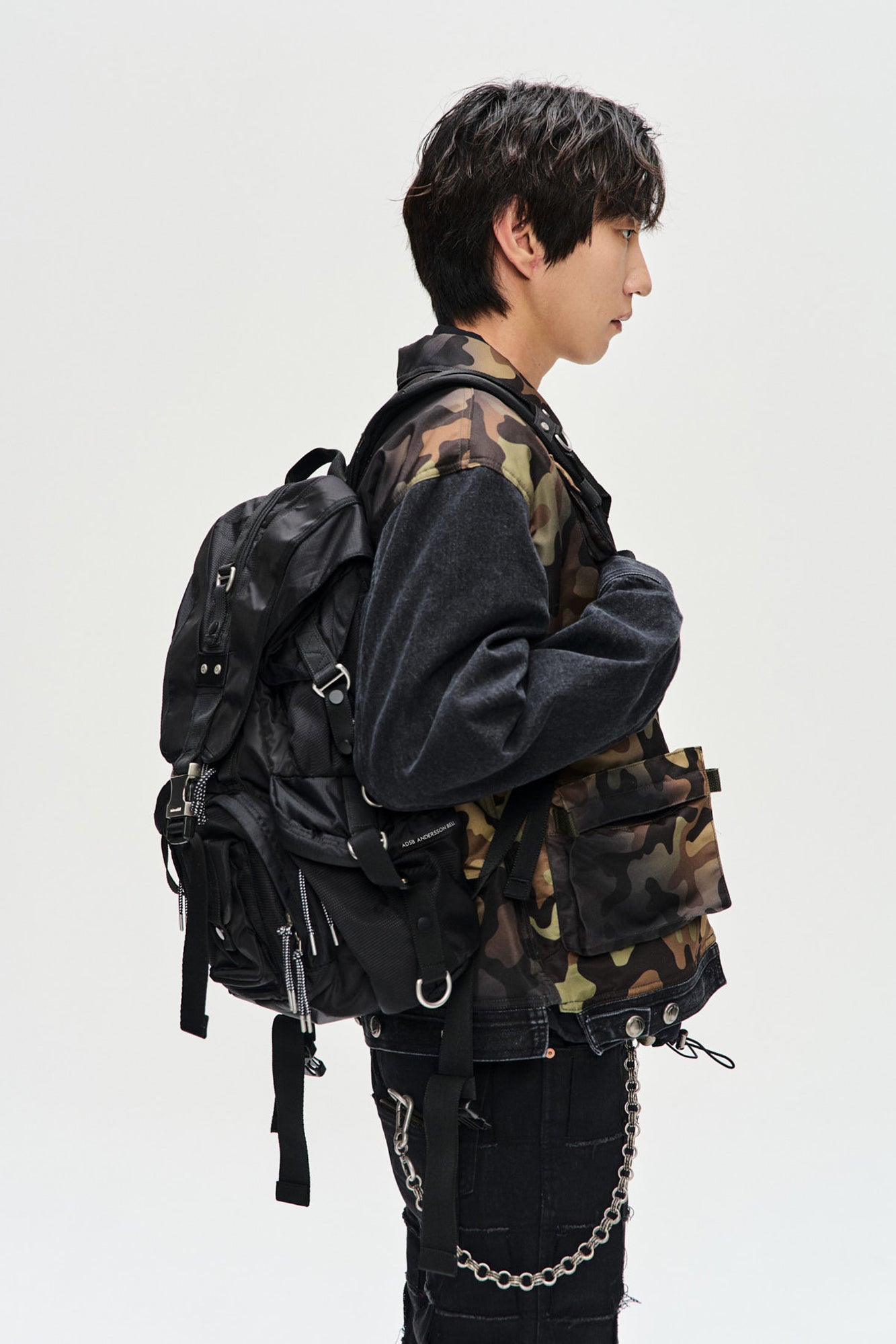 Andersson Bell - Unisex Technical Small Berlin Backpack (Black) product image 5 | TRAB K-Fashion Australia