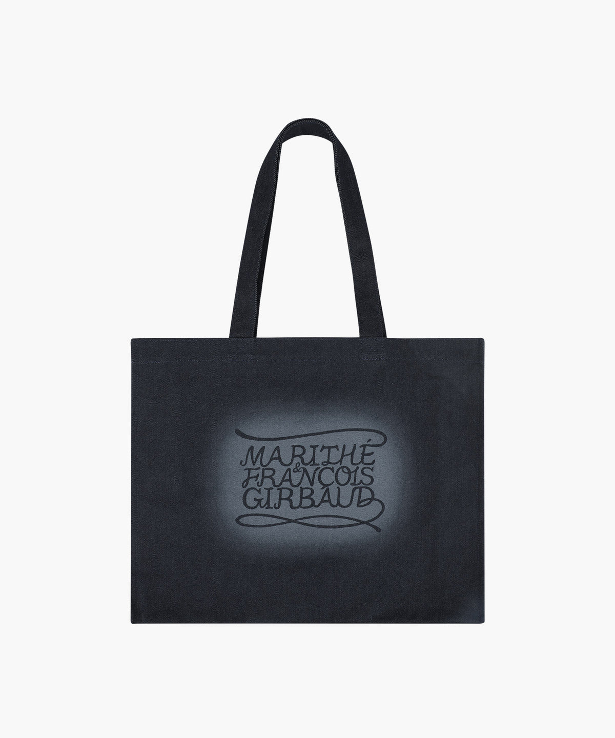 Marithe & Francois Girbaud - Drawing Classic Logo Denim Eco Bag (Dark Blue) product image 1 | TRAB K-Fashion Australia