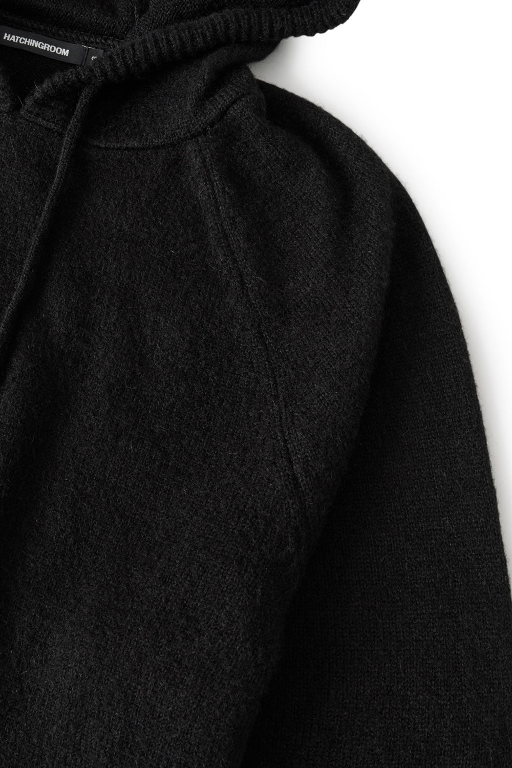Hatchingroom - Base Hoodie Knit (Black) product image 4 | TRAB K-Fashion Australia
