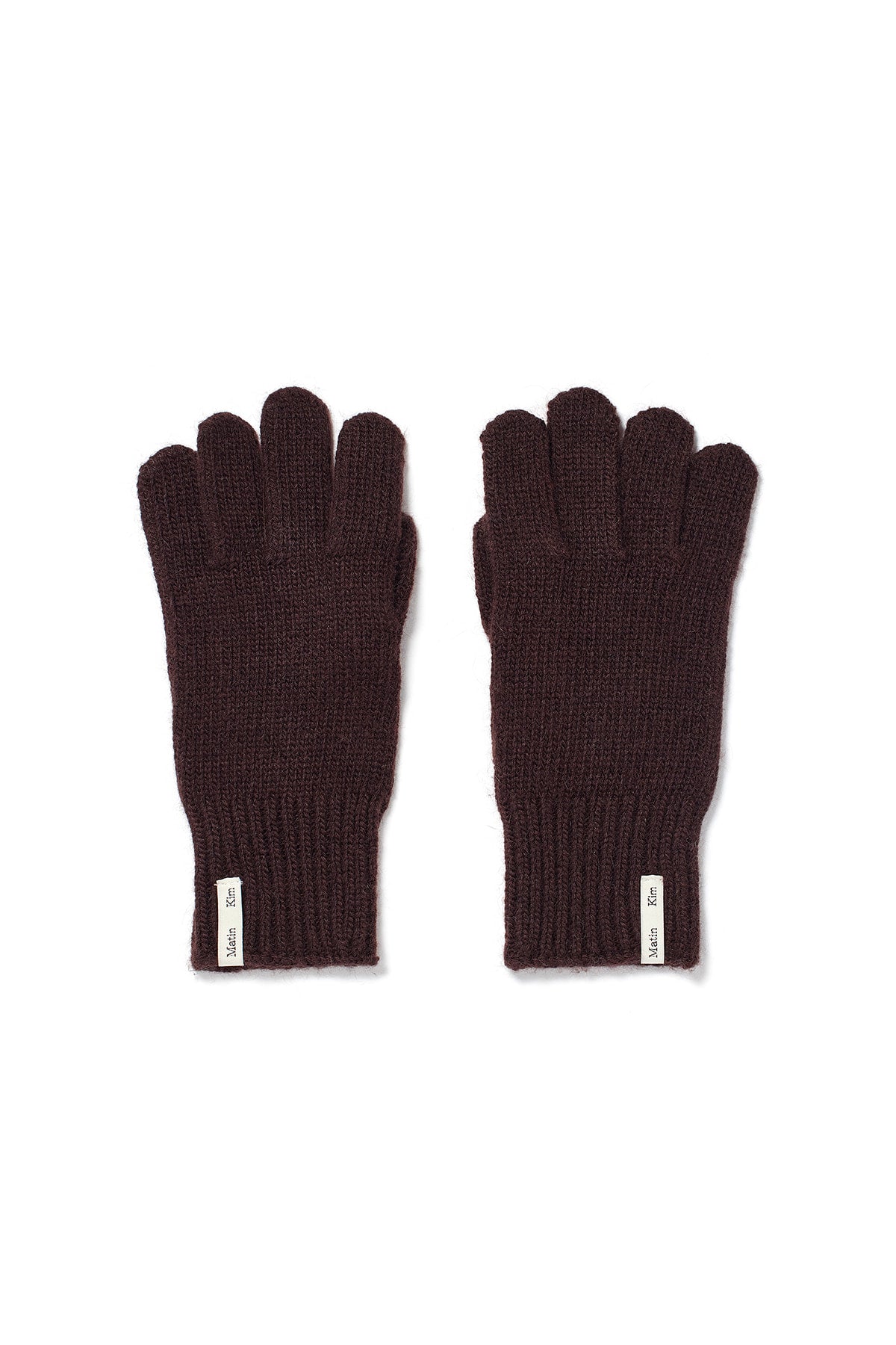 Matin Kim - Finger Hole Short Gloves (Brown) product image 1 | TRAB K-Fashion Australia