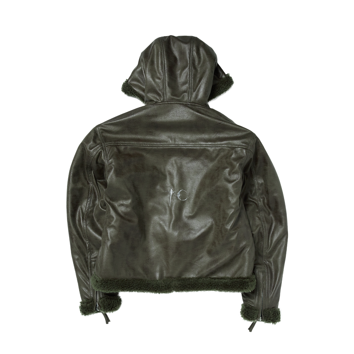 Thug Club - TC Reversible Shearling Jacket (Khaki) product image 2 | TRAB K-Fashion Australia