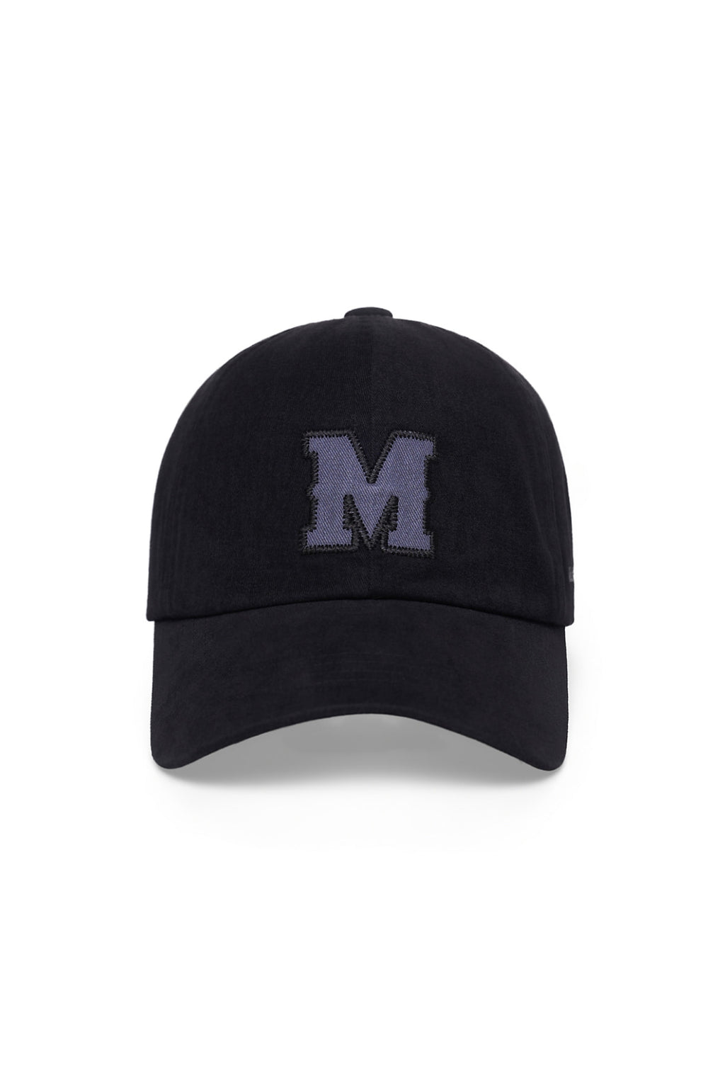 Matin Kim - Matin Initial Ball Cap (Dark Navy) product image 1 | TRAB K-Fashion Australia