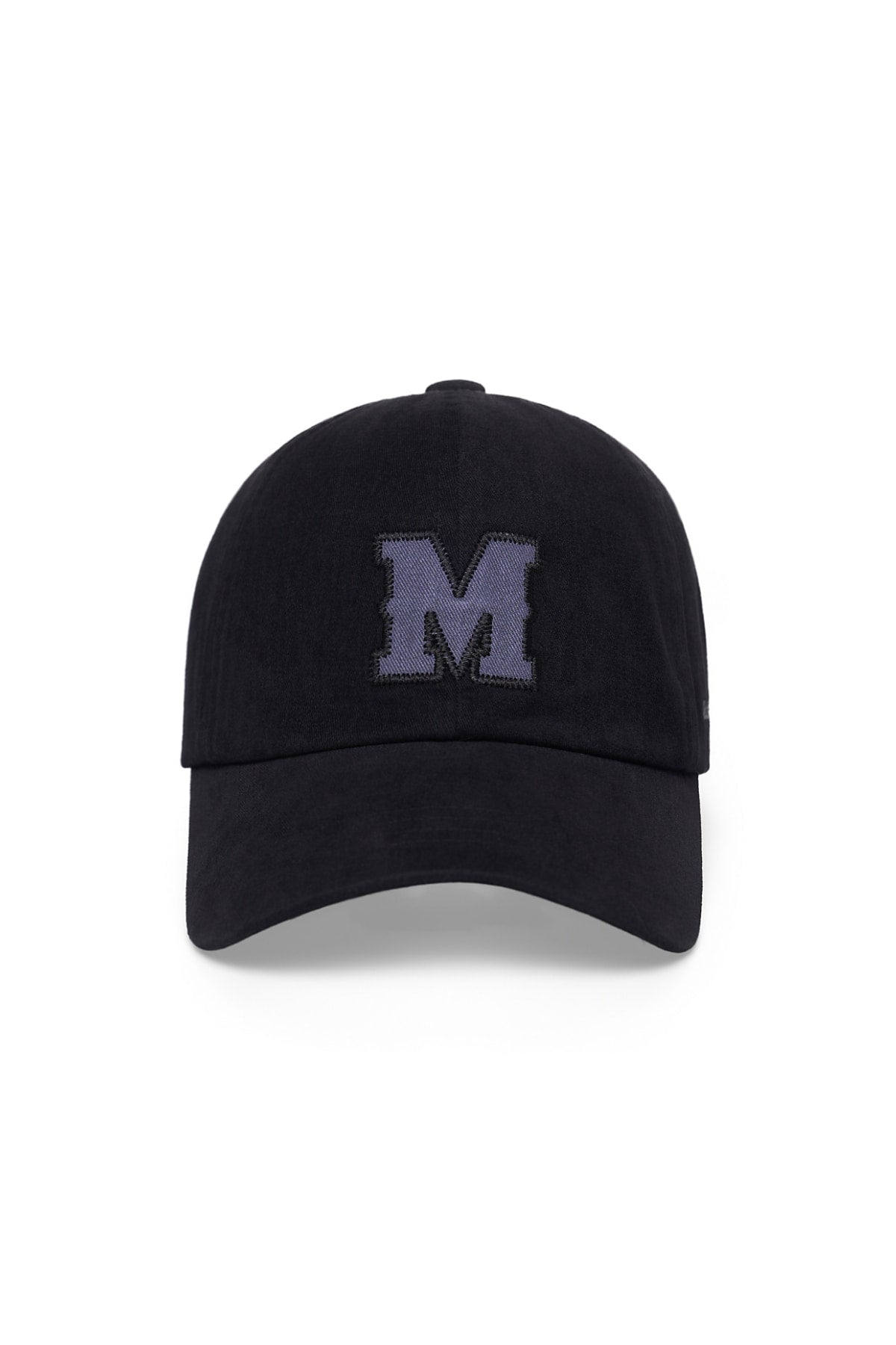 Matin Kim - Matin Initial Ball Cap (Dark Navy) product image 1 | TRAB K-Fashion Australia