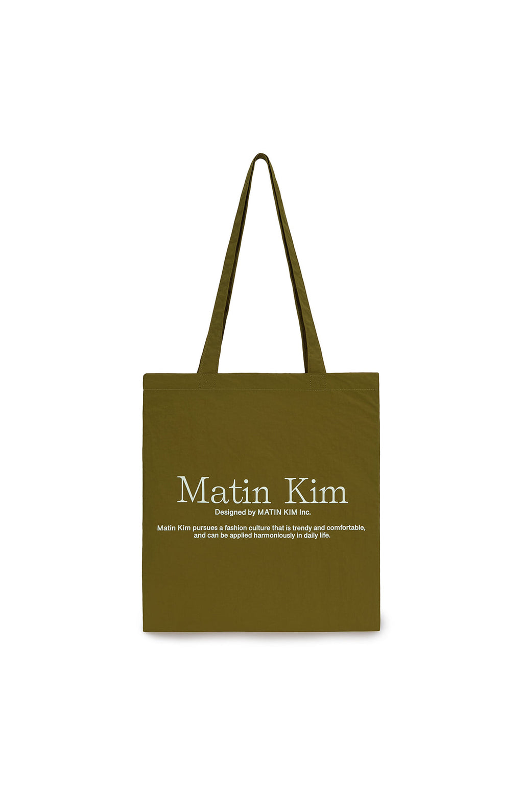 Matin Kim - Matin Palette Ecobag (Olive) product image 1 | TRAB K-Fashion Australia