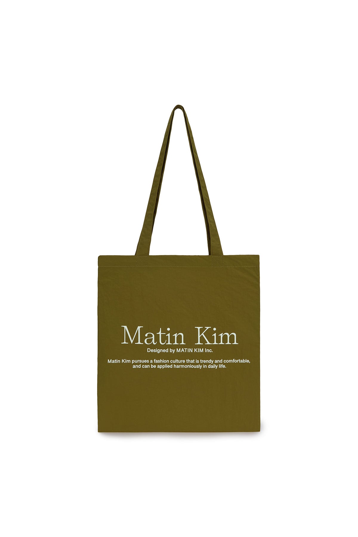 Matin Kim - Matin Palette Ecobag (Olive) product image 1 | TRAB K-Fashion Australia