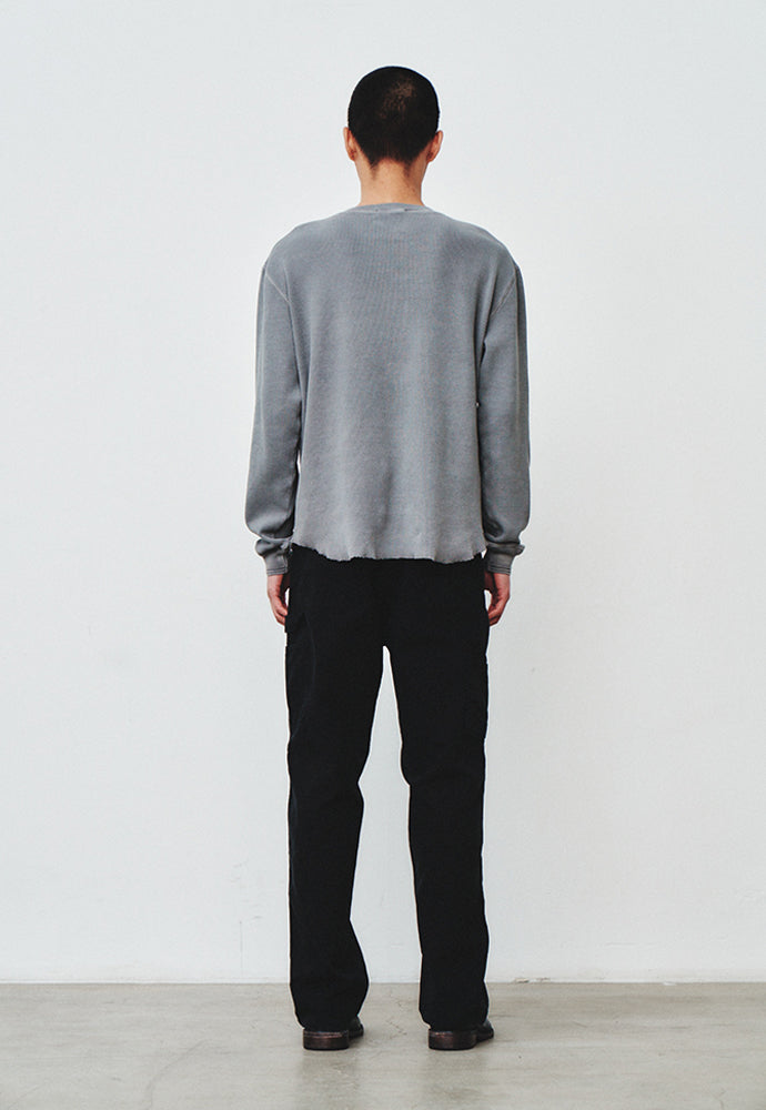 Art if acts - Washed Carpenter Pants (Faded Black) product image 3 | TRAB K-Fashion Australia