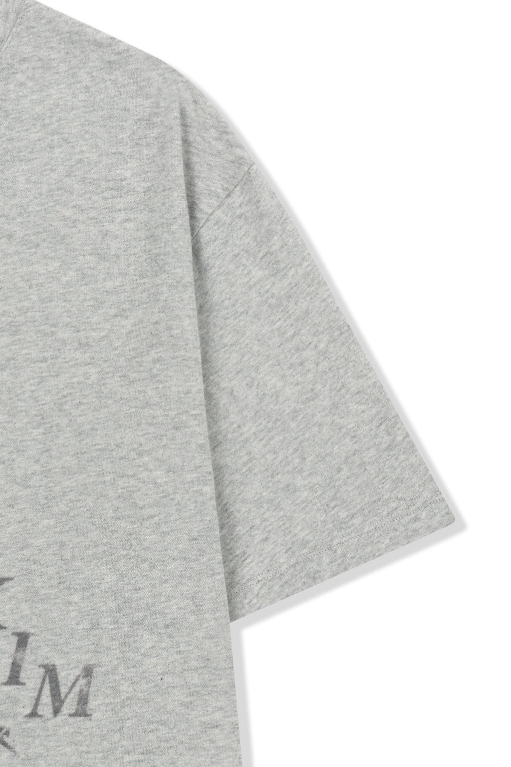 Matin Kim - Portrait Graffiti Logo Top (Light Grey) product image 4 | TRAB K-Fashion Australia