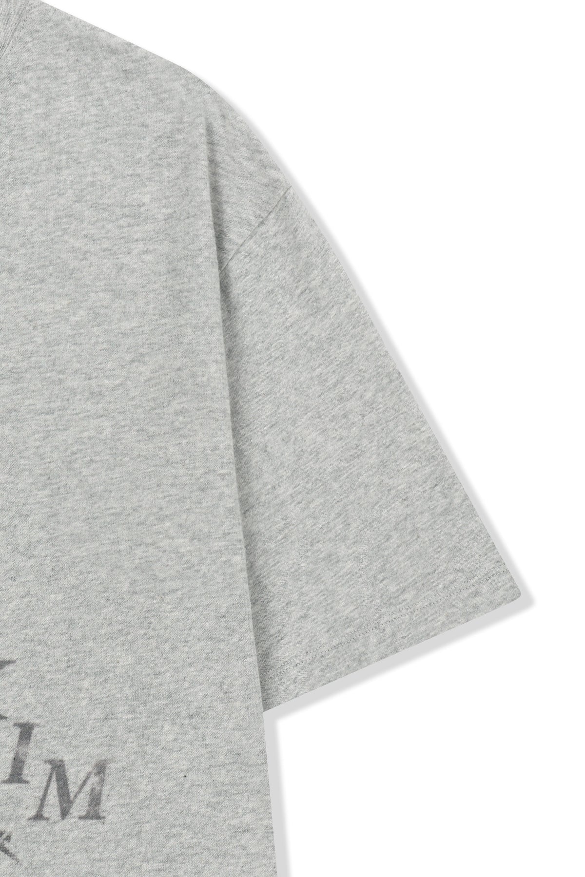 Matin Kim - Portrait Graffiti Logo Top (Light Grey) product image 4 | TRAB K-Fashion Australia