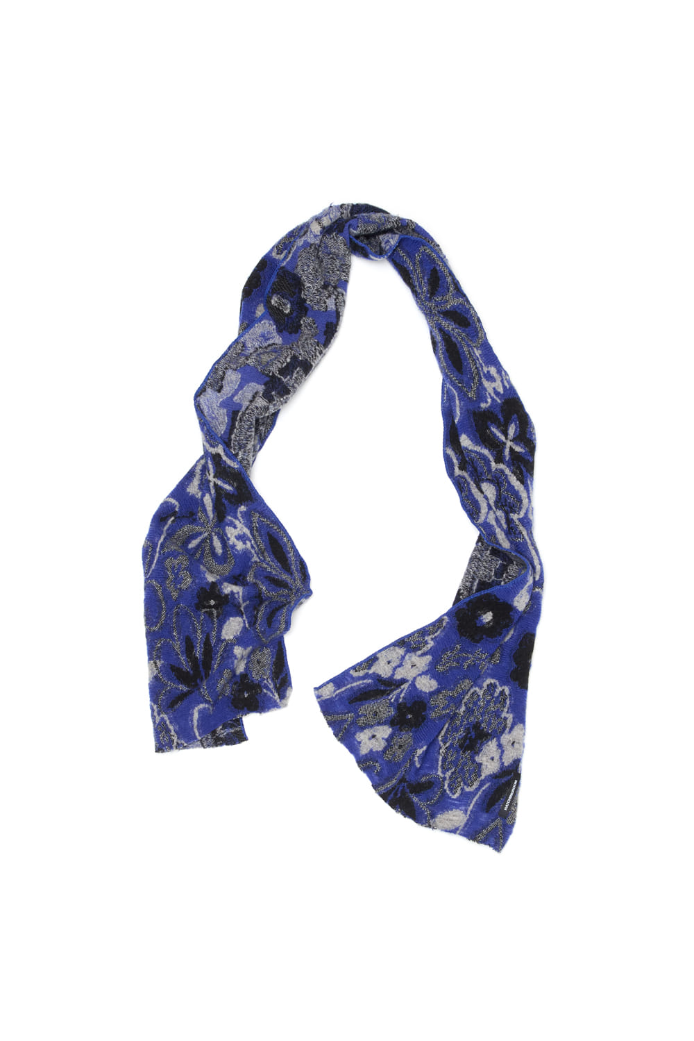 Hatchingroom - Floral Jacquard Muffler (Blue) product image 1 | TRAB K-Fashion Australia