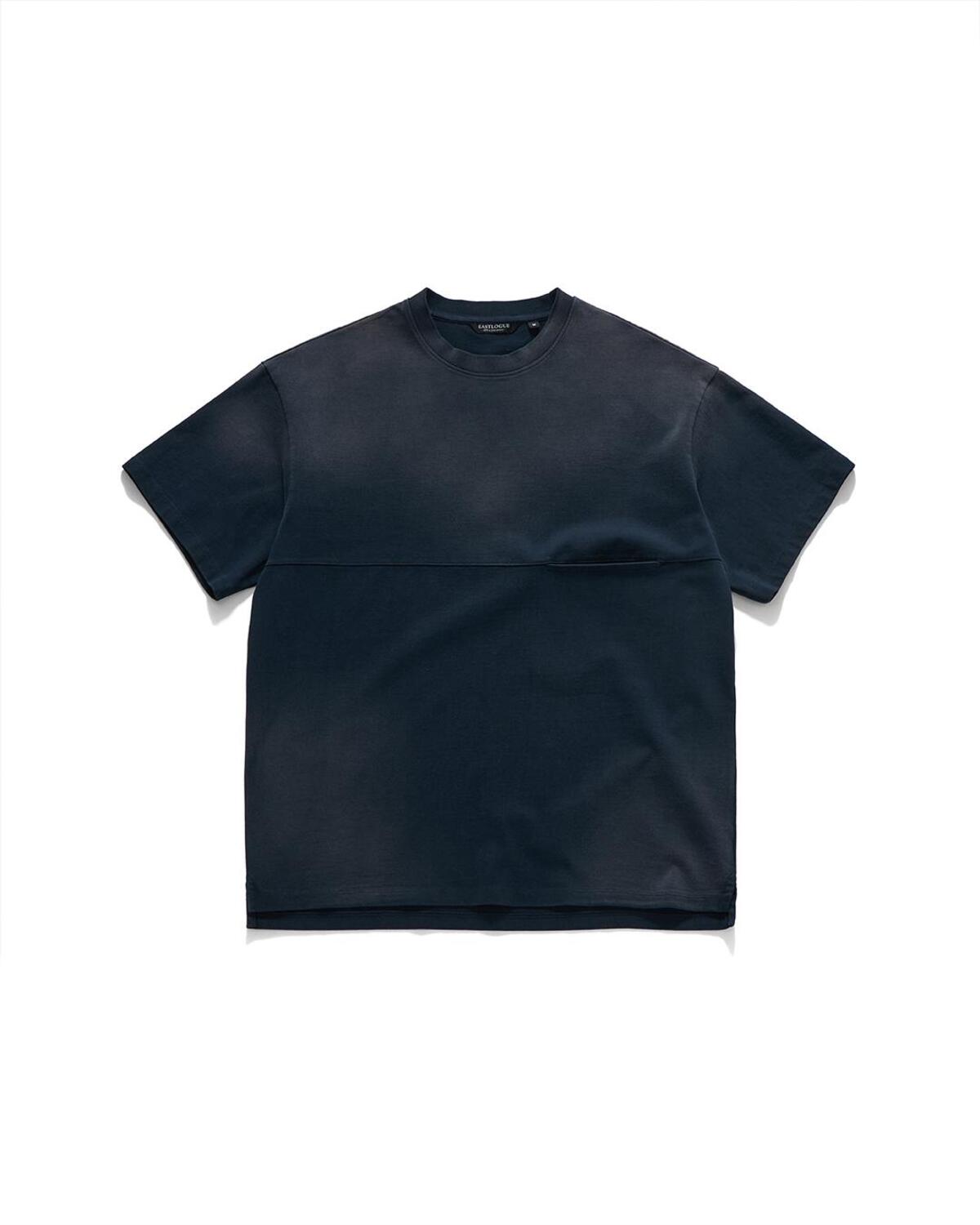 Eastlogue - Bleached Pocket T- Shirts (Navy) product image 1 | TRAB K-Fashion Australia