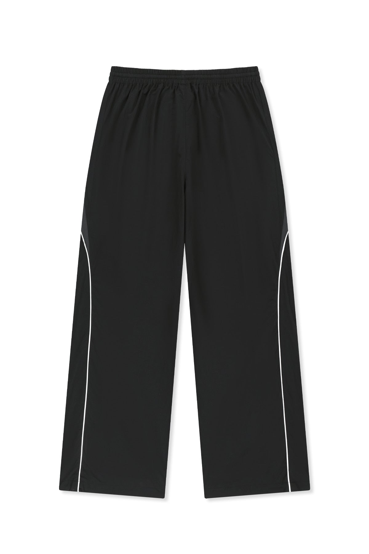 Matin Kim - Tonal Contrast Track Pants (Black) product image 2 | TRAB K-Fashion Australia