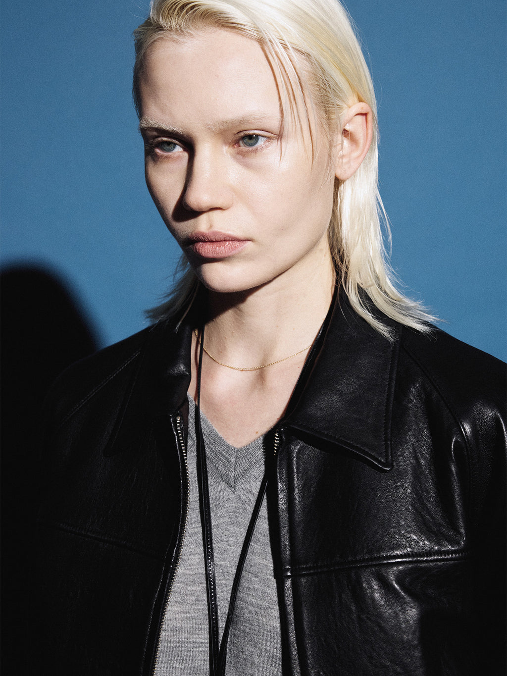 Tonywack - Vintage Lamb Leather Bomber Jacket (Black) product image 6 | TRAB K-Fashion Australia