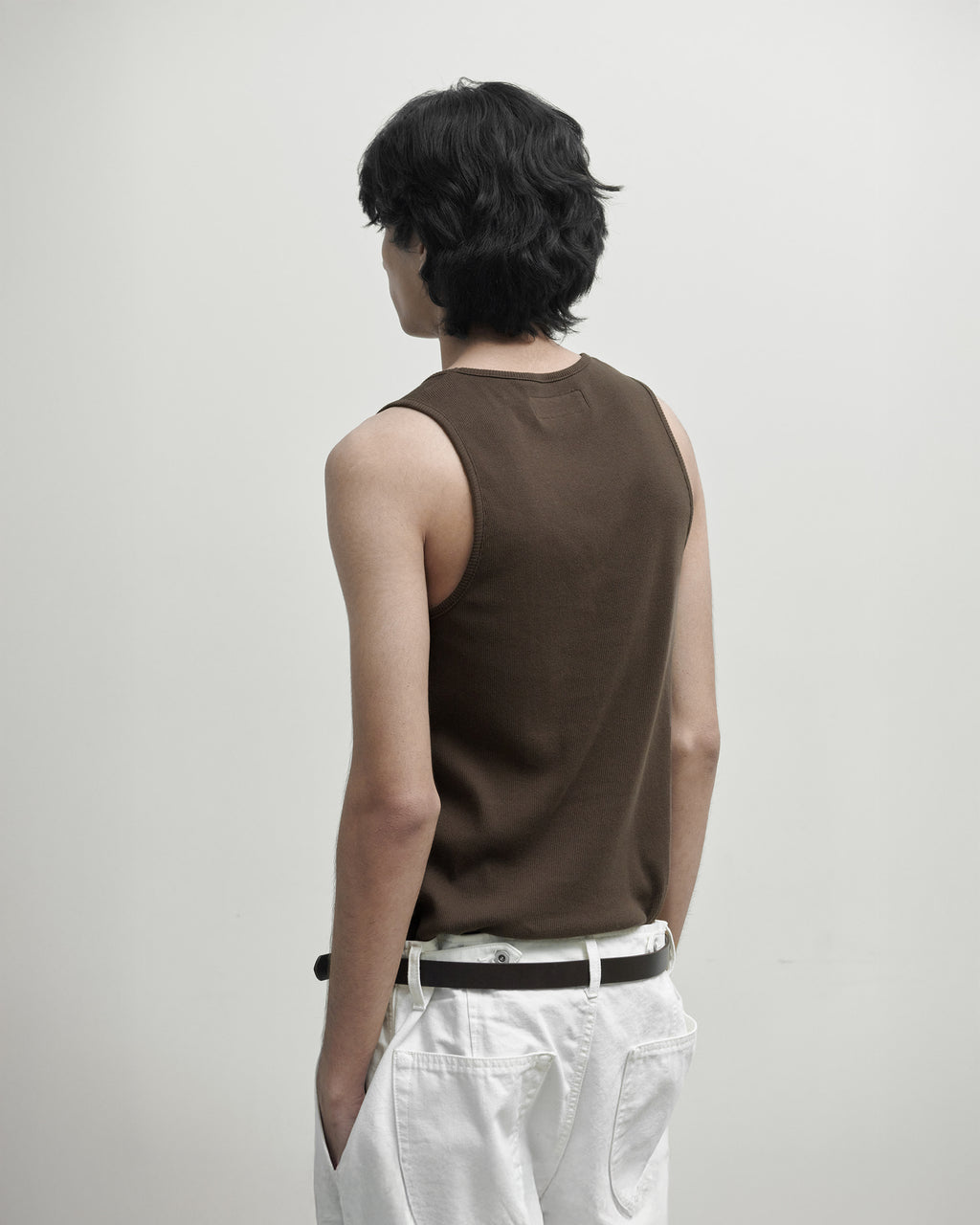 Brownyard - Essential Sleeveless (Brown) product image 2 | TRAB K-Fashion Australia