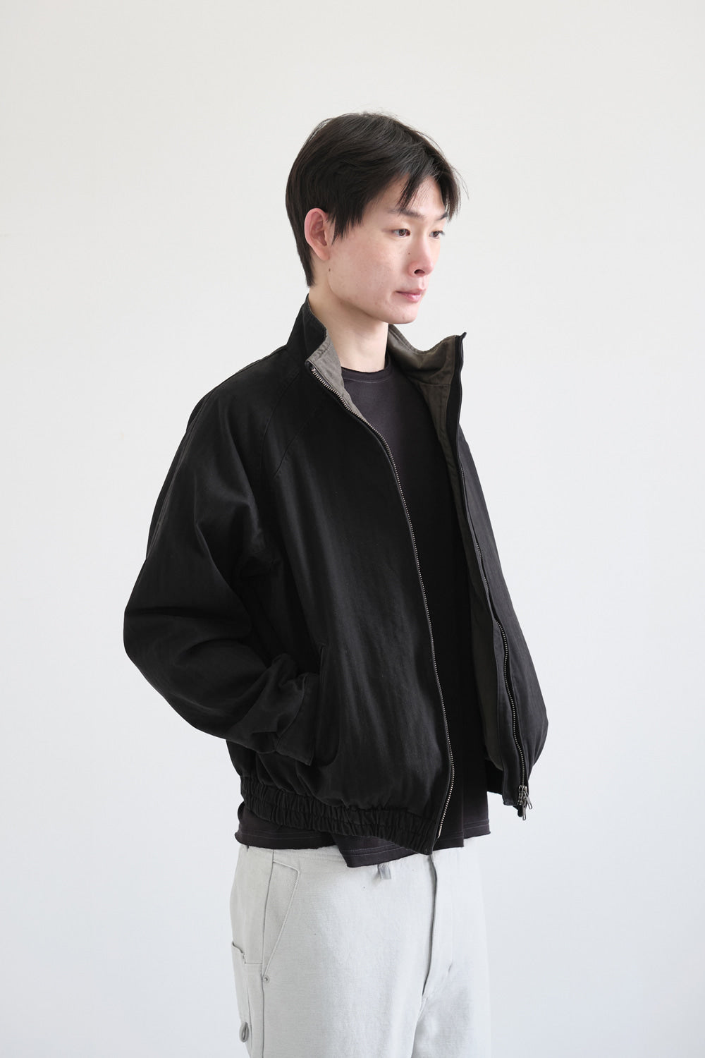 Hatchingroom - Delave Jacket Herringbone (Black) product image 6 | TRAB K-Fashion Australia