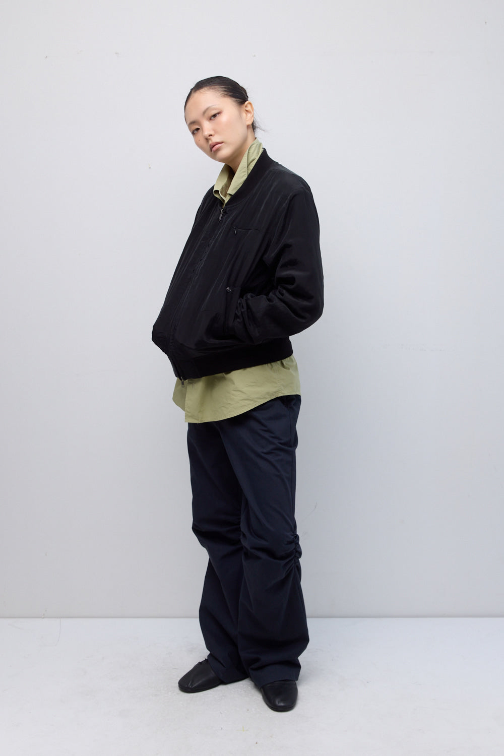 Hatchingroom - Regular Bomber (Black) product image 4 | TRAB K-Fashion Australia