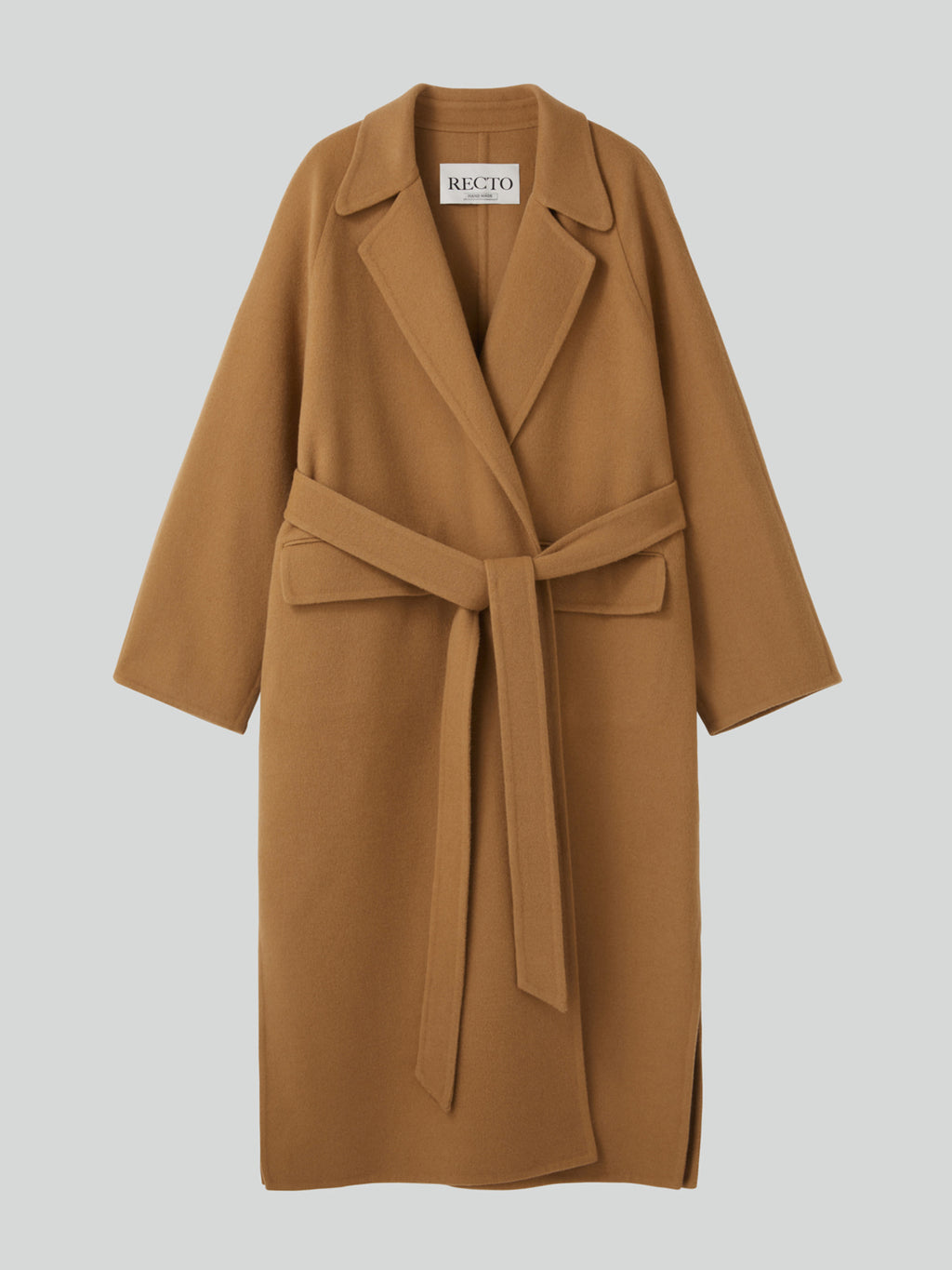 Recto - Classic Belted Handmade Coat (Desert) product image 10 | TRAB K-Fashion Australia