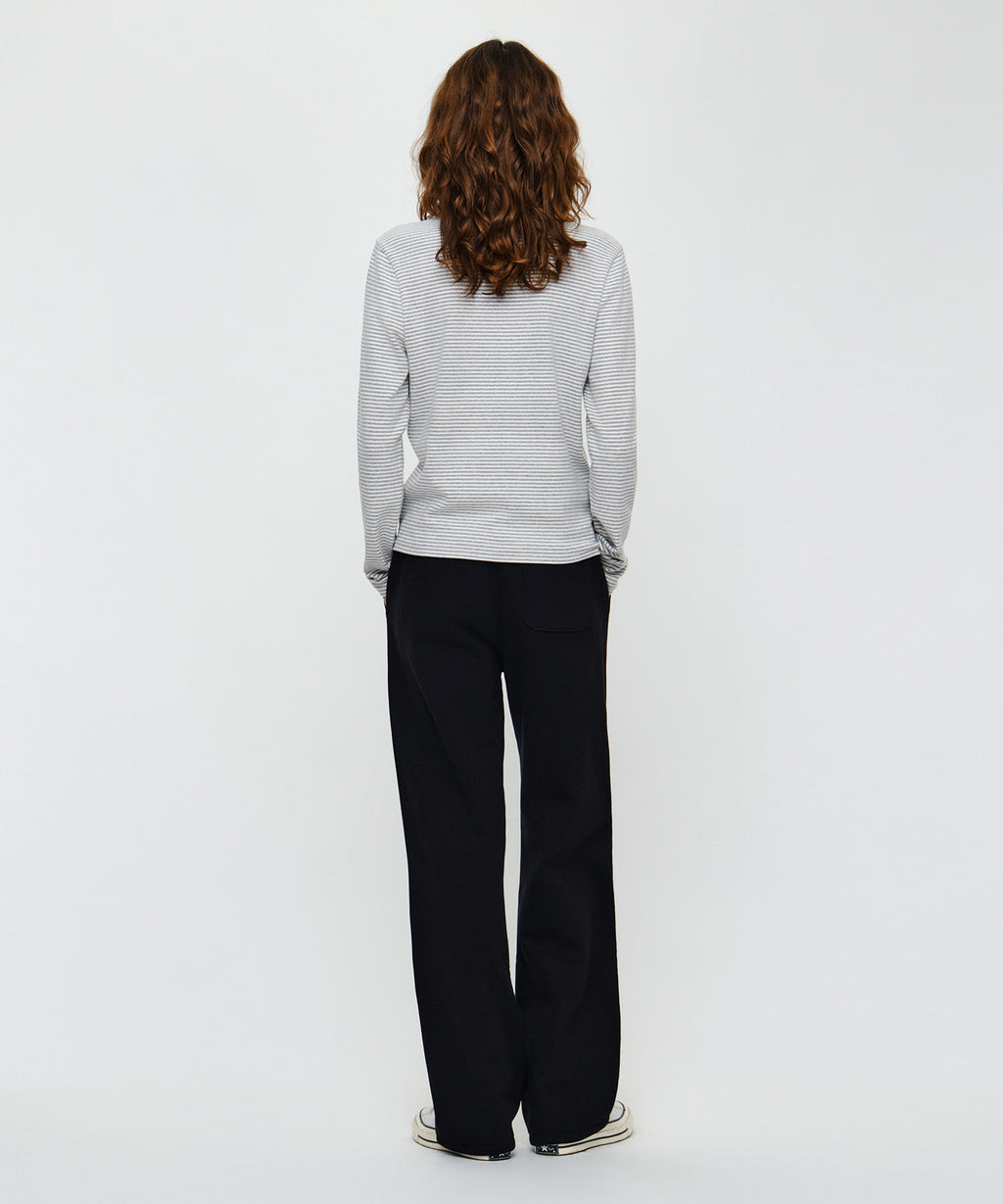 Marithe & Francois Girbaud - Classic Logo Sweat Pants (Black) product image 5 | TRAB K-Fashion Australia