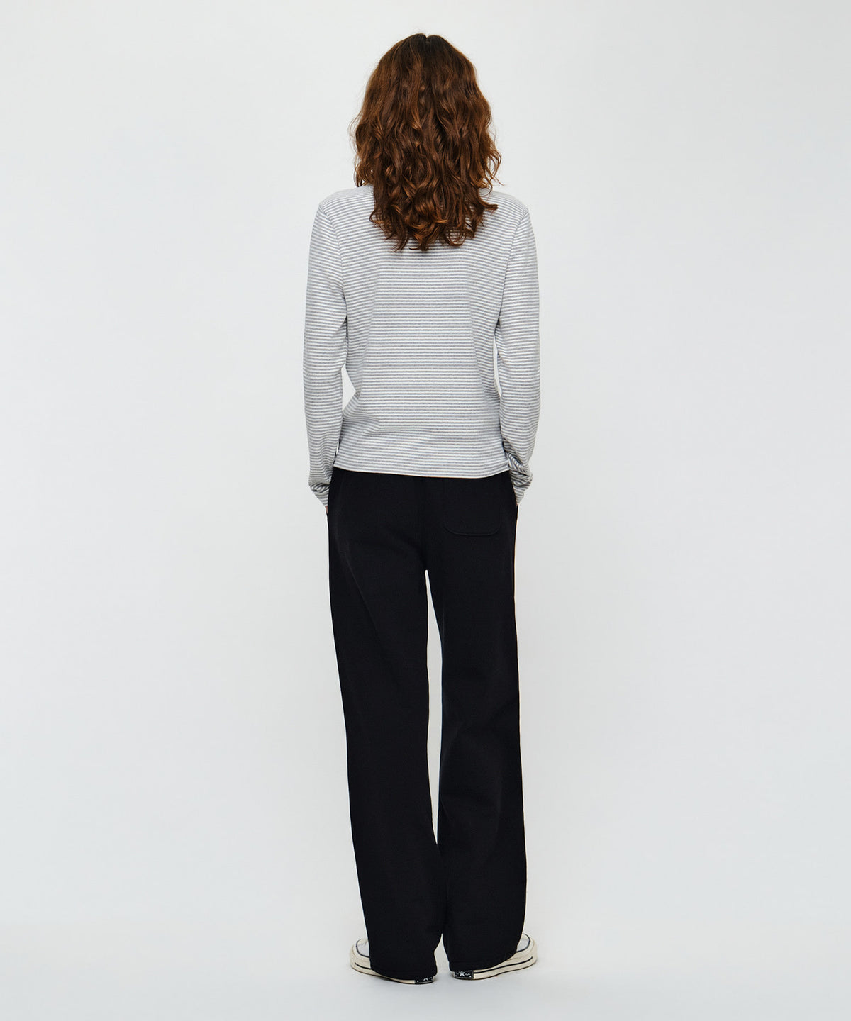 Marithe & Francois Girbaud - Classic Logo Sweat Pants (Black) product image 5 | TRAB K-Fashion Australia