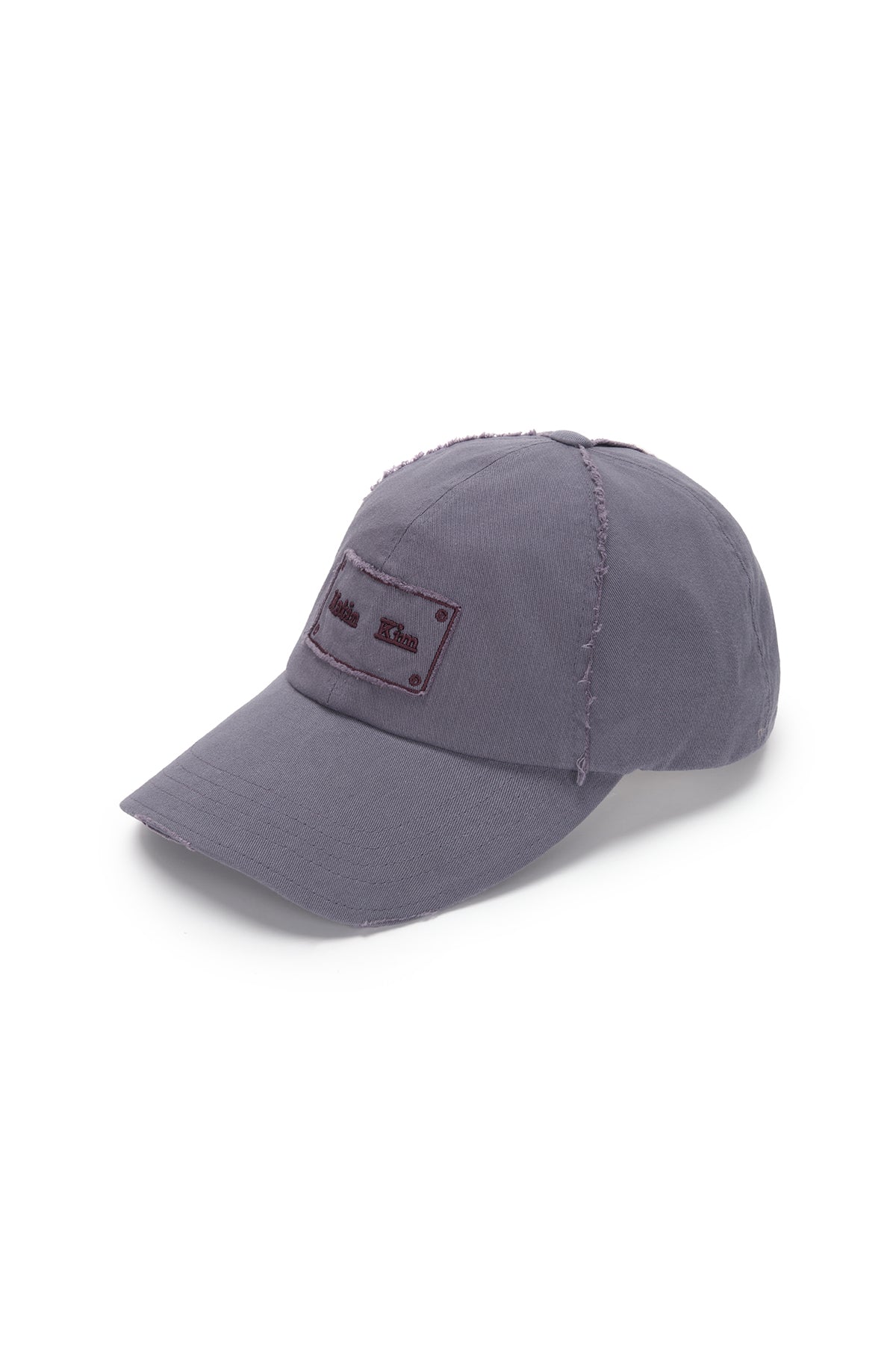 Matin Kim - Square Logo Cutout Ball Cap (Purple) product image 5 | TRAB K-Fashion Australia