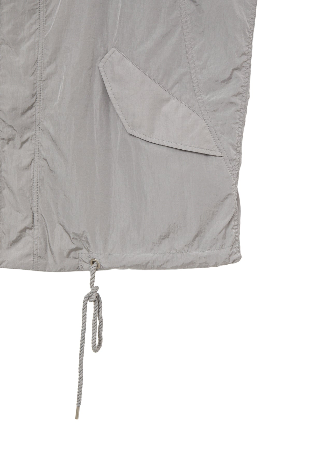 Deinet - Funnel Neck Jacket (Grey) product image 6 | TRAB K-Fashion Australia