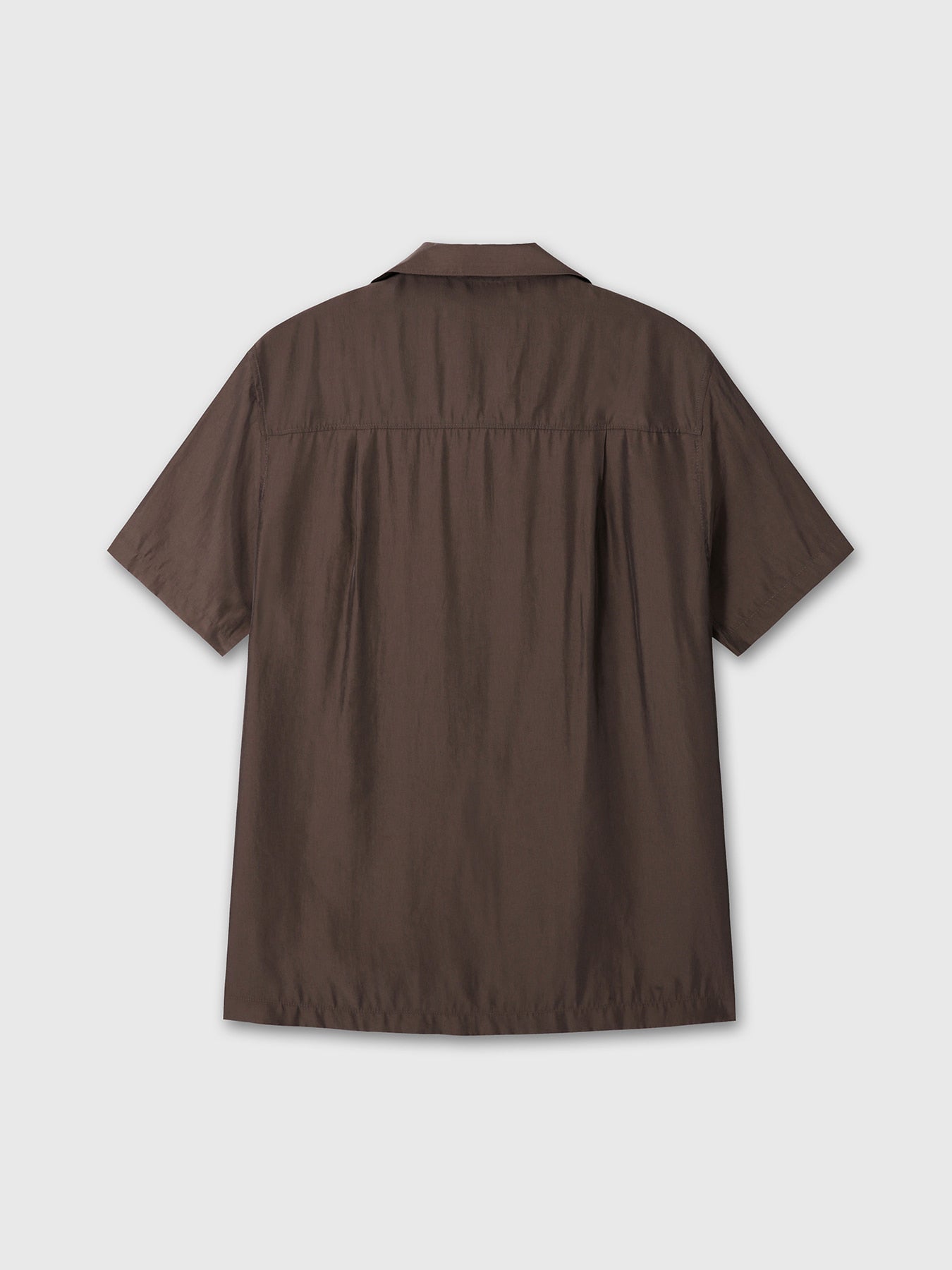Tonywack - Washed Rayon Pearl Snap Shirt (Brown) product image 12 | TRAB K-Fashion Australia
