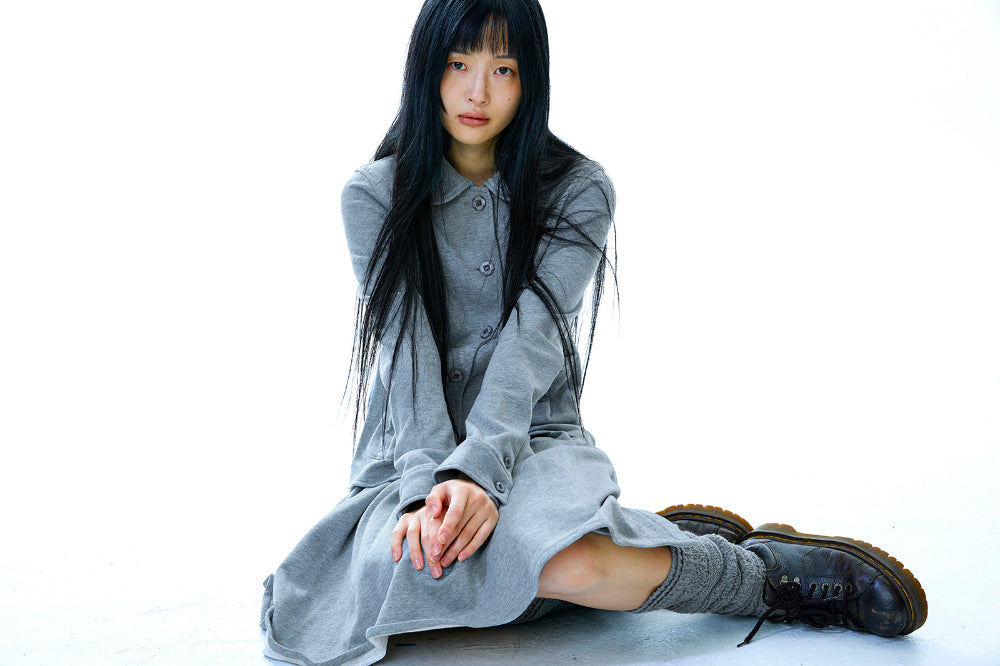 Coyseio - Mori Knee Socks (Charcoal) product image 3 | TRAB K-Fashion Australia