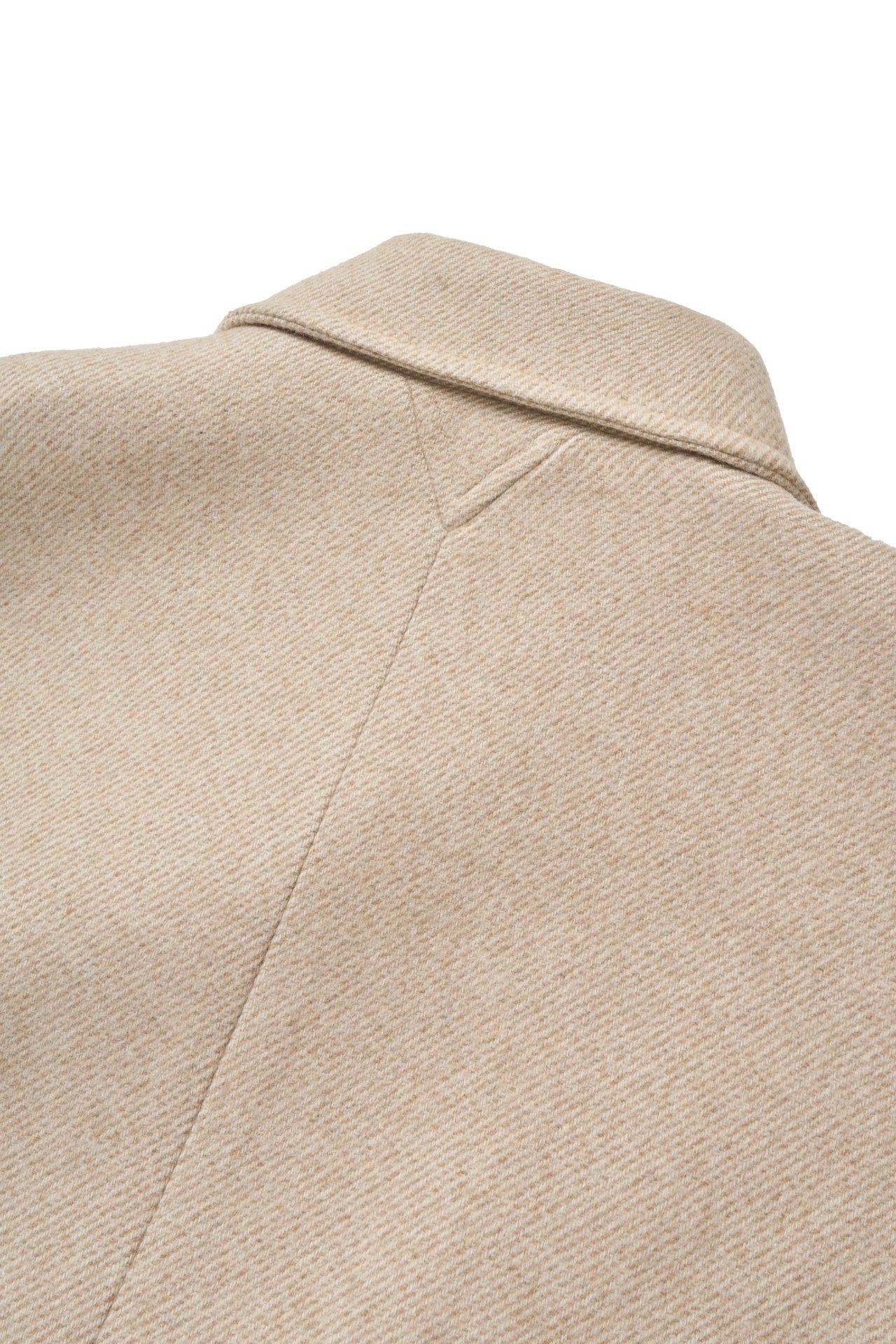 STU - Layered Lapel Coat In (Ivory) product image 19 | TRAB K-Fashion Australia