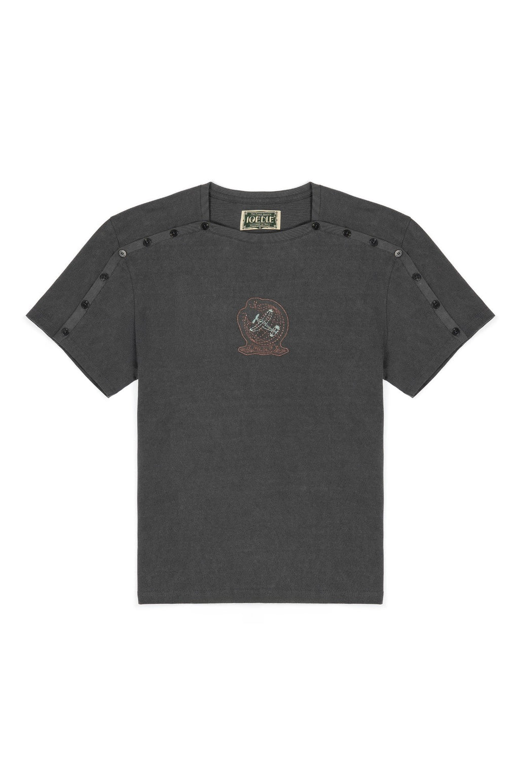 Ioedle - Gravity Beyond Fastening T-Shirt (Charcoal) product image 2 | TRAB K-Fashion Australia