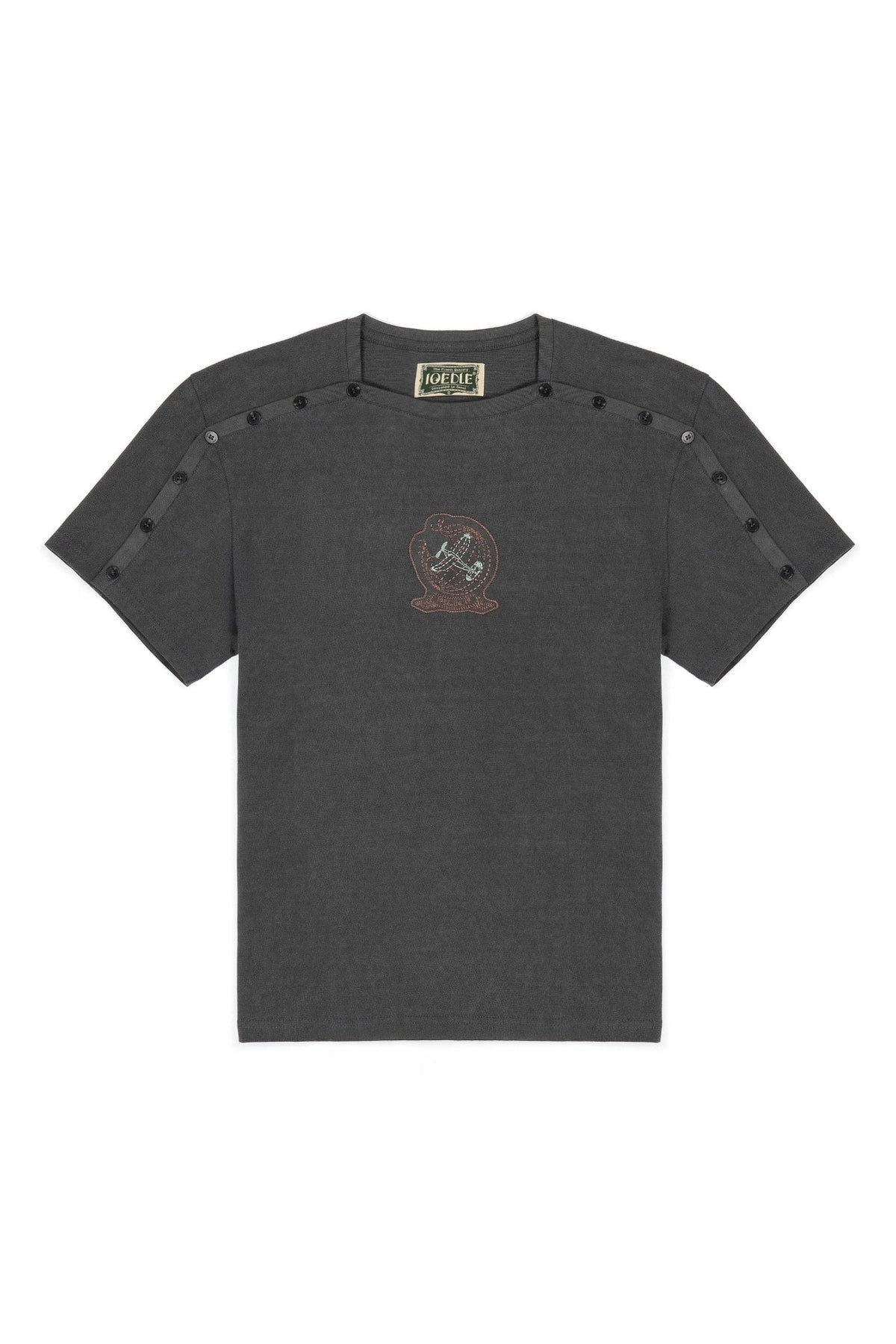 Ioedle - Gravity Beyond Fastening T-Shirt (Charcoal) product image 2 | TRAB K-Fashion Australia
