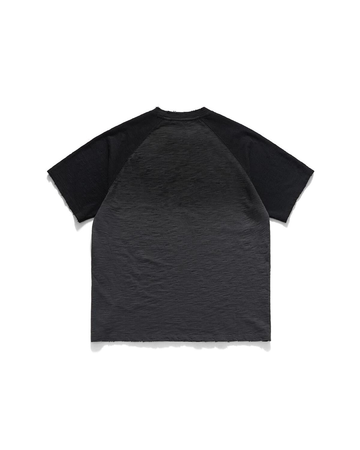 Eastlogue - Wandarer Raglan Half T-shirts (Black & Grey) product image 2 | TRAB K-Fashion Australia