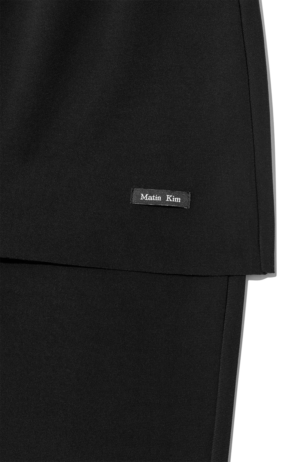 Matin Kim - Banding Capri Skirt Pants (Black) product image 3 | TRAB K-Fashion Australia